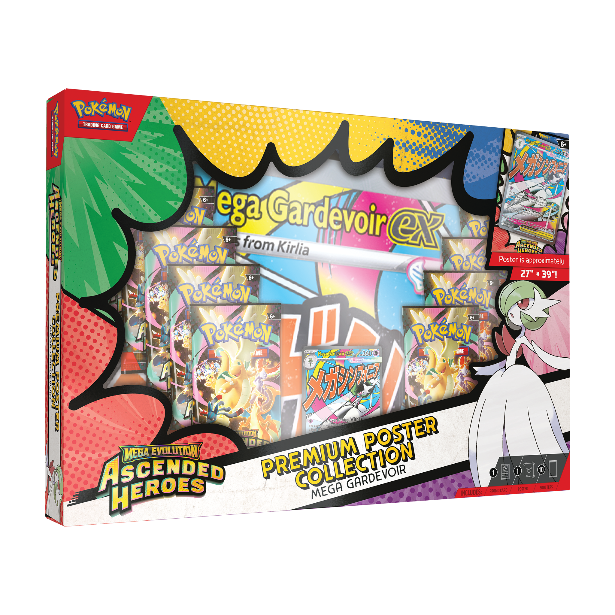 Pokemon Ascended Heroes Premium Poster Collection Box - Gardevoir PREORDER