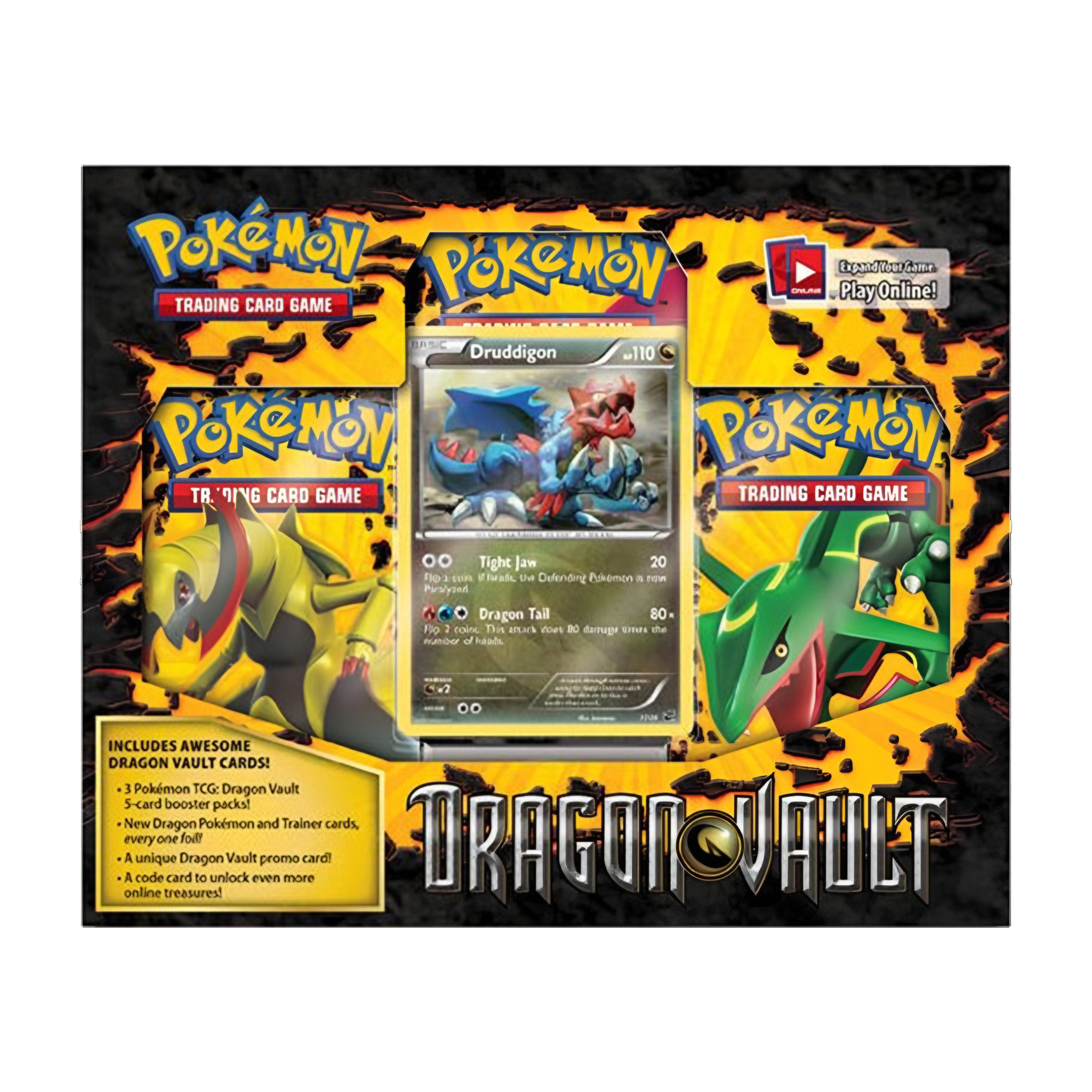 Pokemon Dragon Vault 3 Pack Blister - TCG Tower