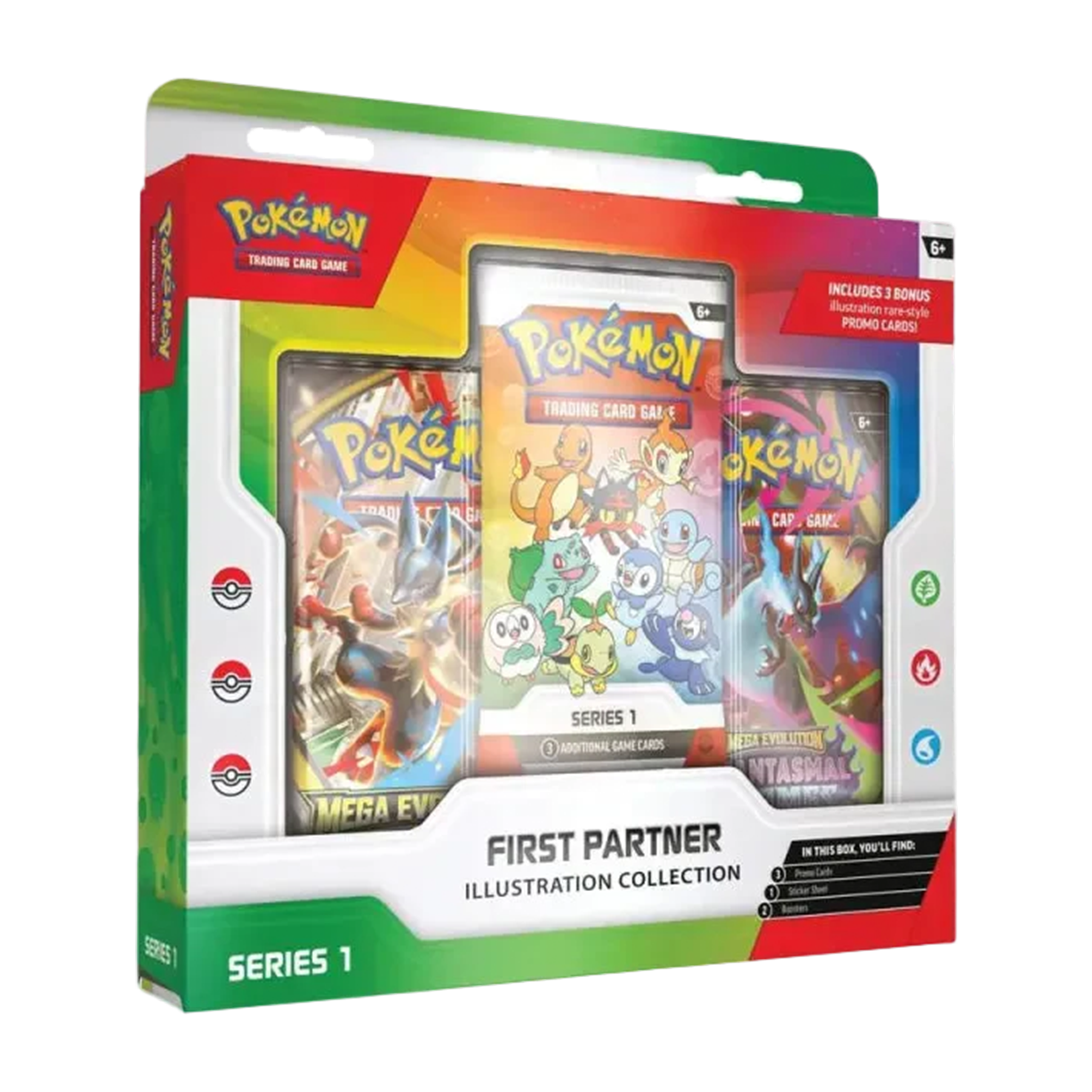 Pokemon First Partner Illustration Collection Box - TCG Tower