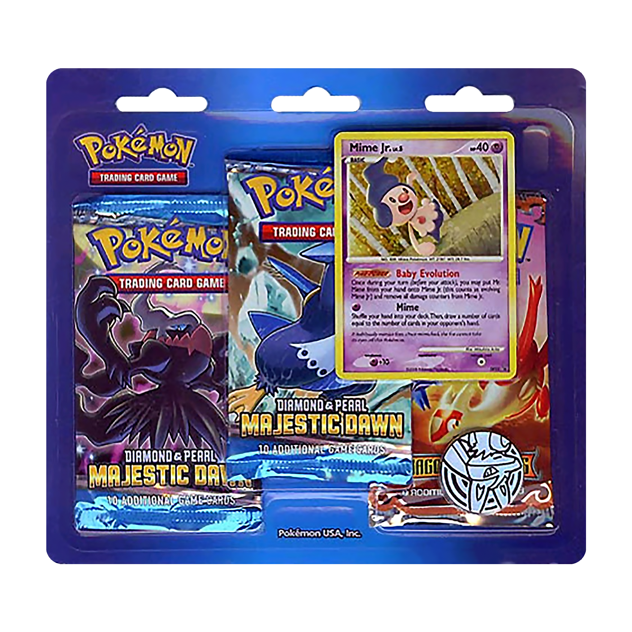 Pokemon Majestic Dawn + Dragon Frontiers 3 Pack Blister - TCG Tower