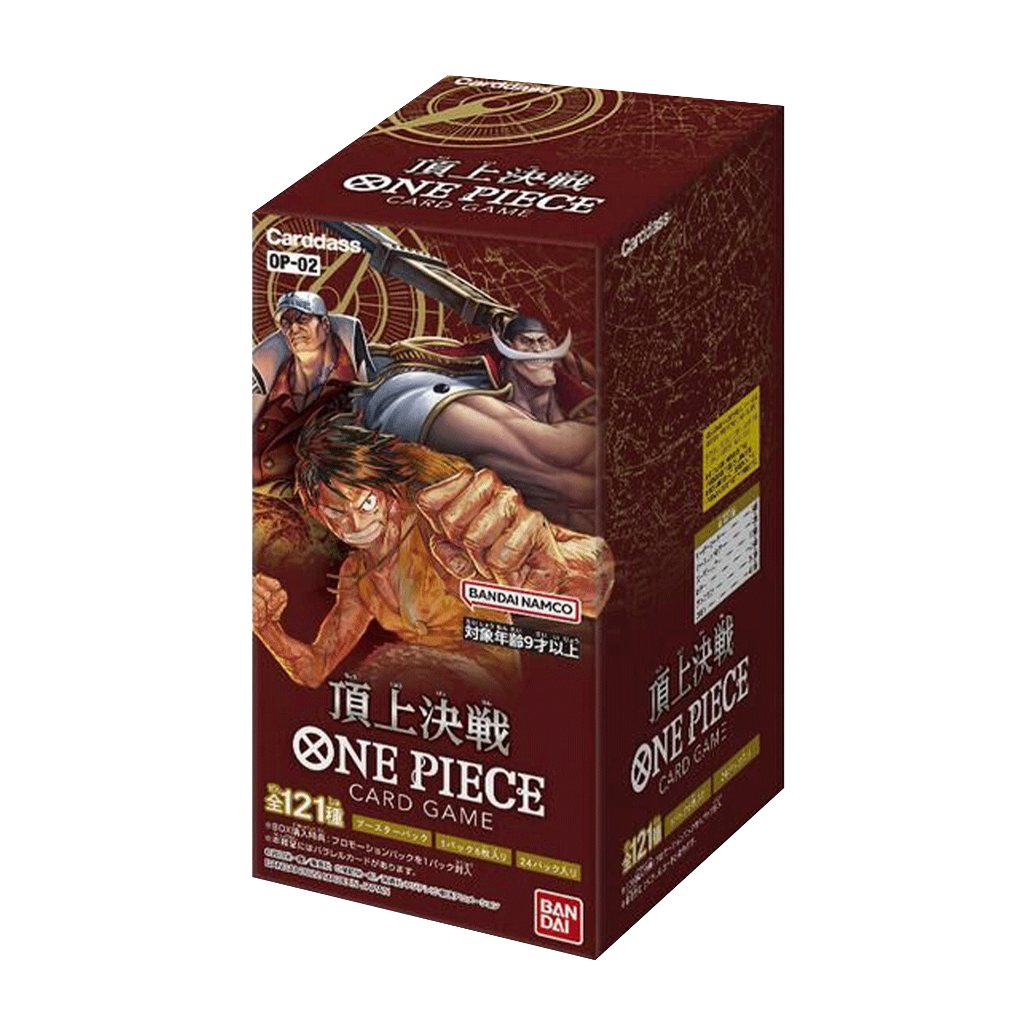 One Piece Japanese OP-02 Paramount War Booster Box - TCG Tower