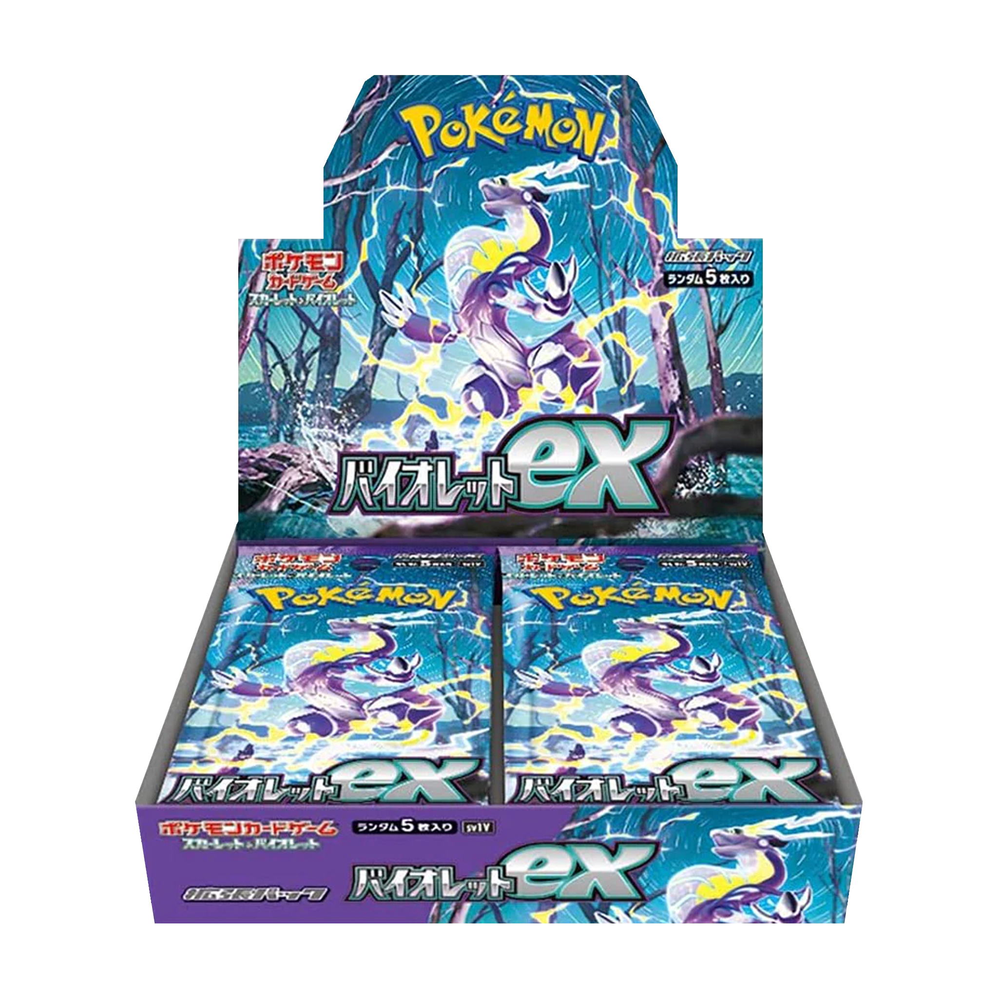 Pokemon Japanese Violet EX Booster Box - TCG Tower