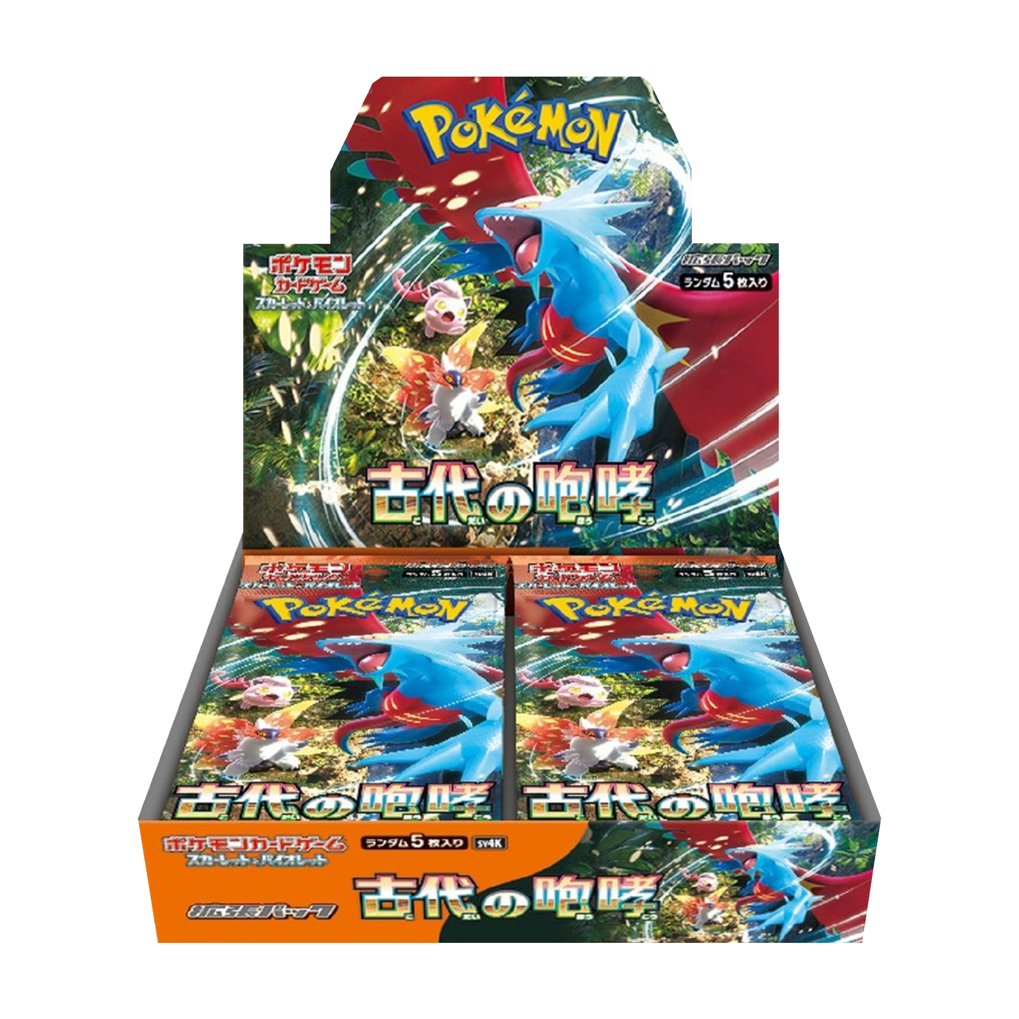 Pokemon Japanese Ancient Roar Booster Box - TCG Tower