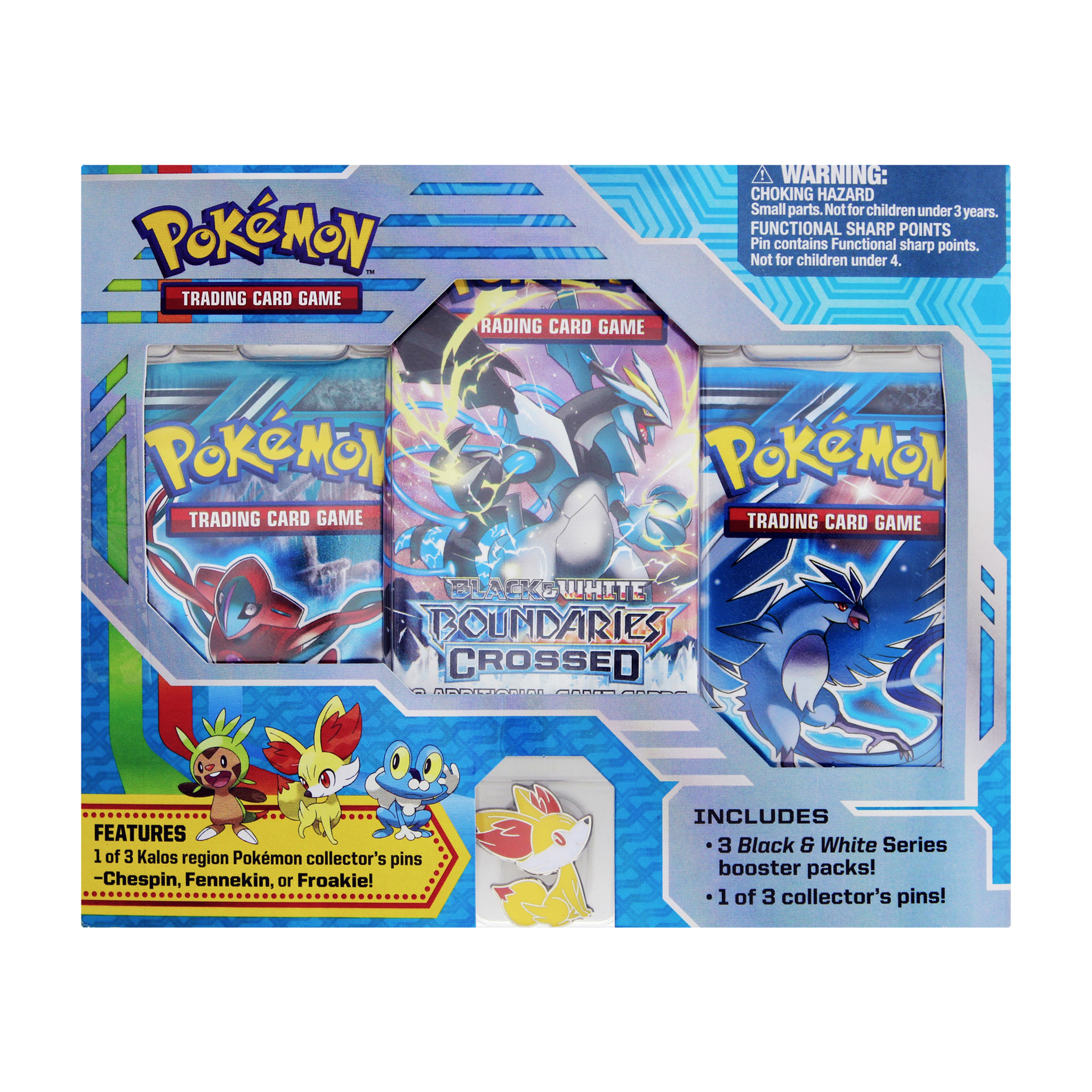 Pokemon Boundaries Crossed 3 Pack Blister - TCG Tower