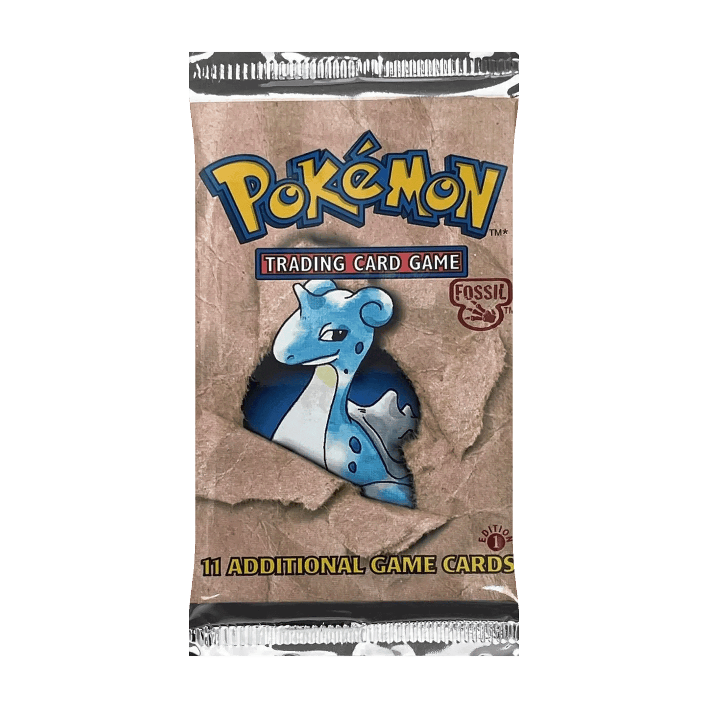 Pokemon Fossil 1st Edition Booster Pack HEAVY 21.45g