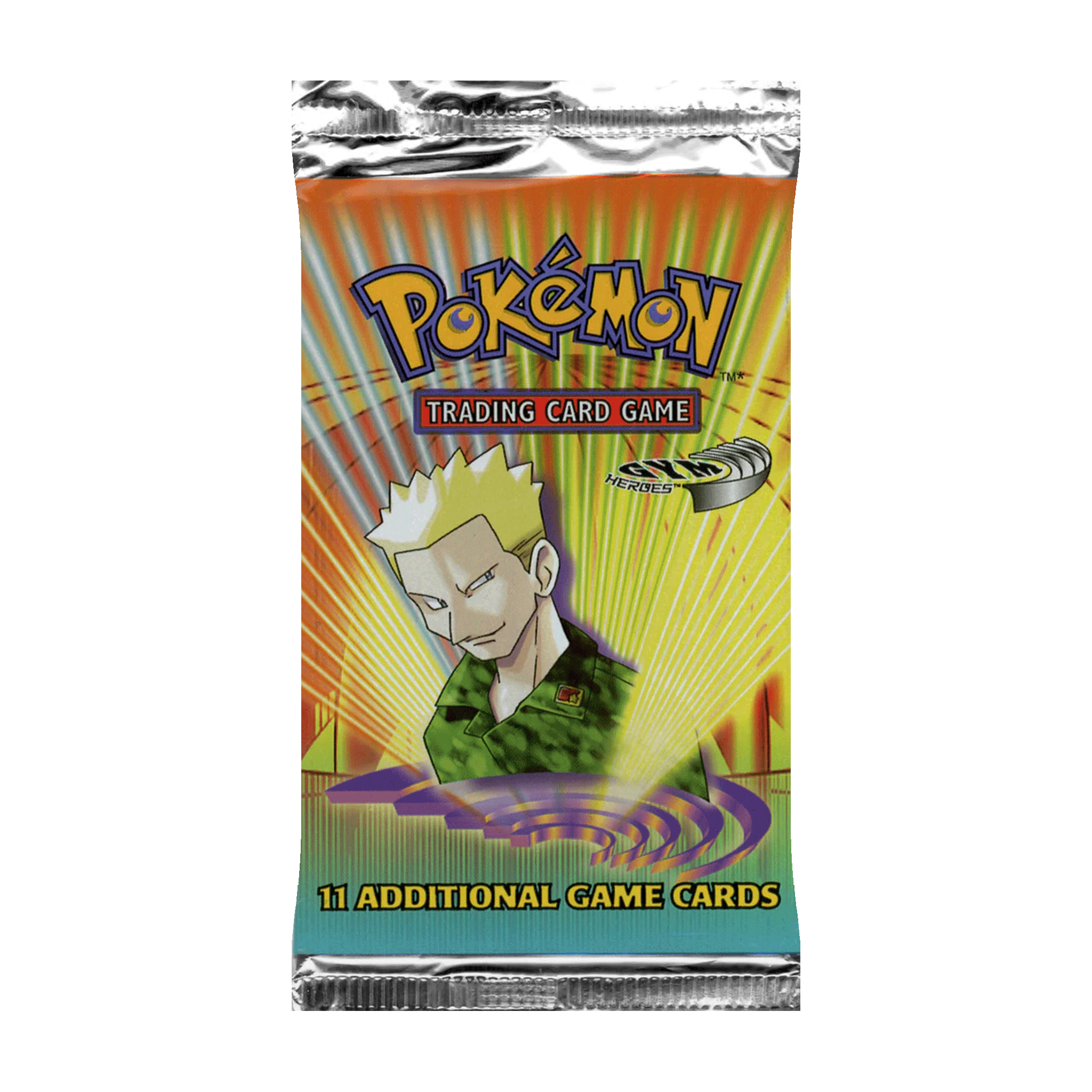 Pokemon Gym Heroes Unlimited Booster Pack - TCG Tower