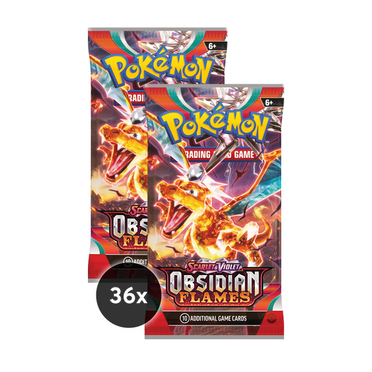 36x Pokemon Obsidian Flames Booster Pack Bundle
