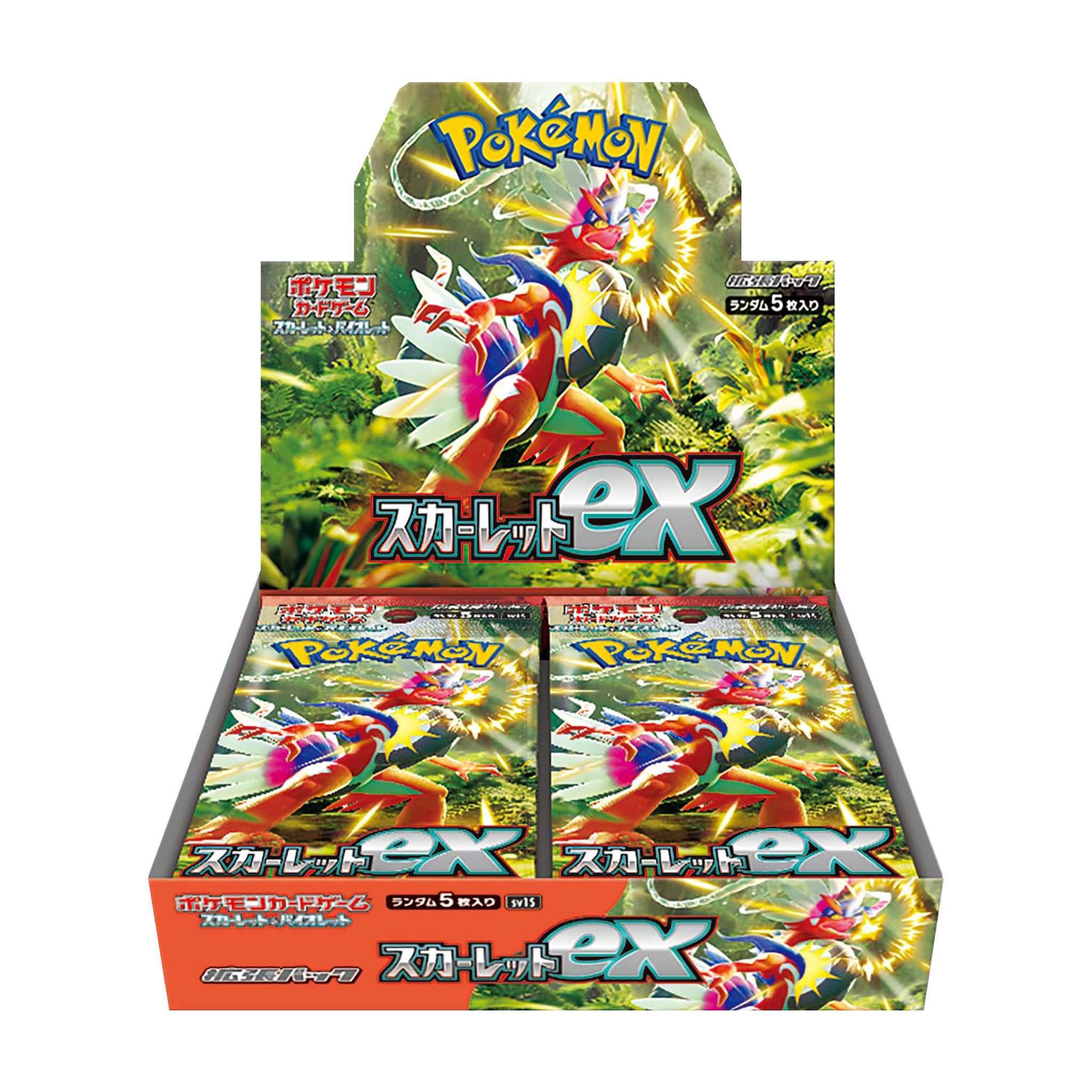 Pokemon Japanese Scarlet EX Booster Box - TCG Tower