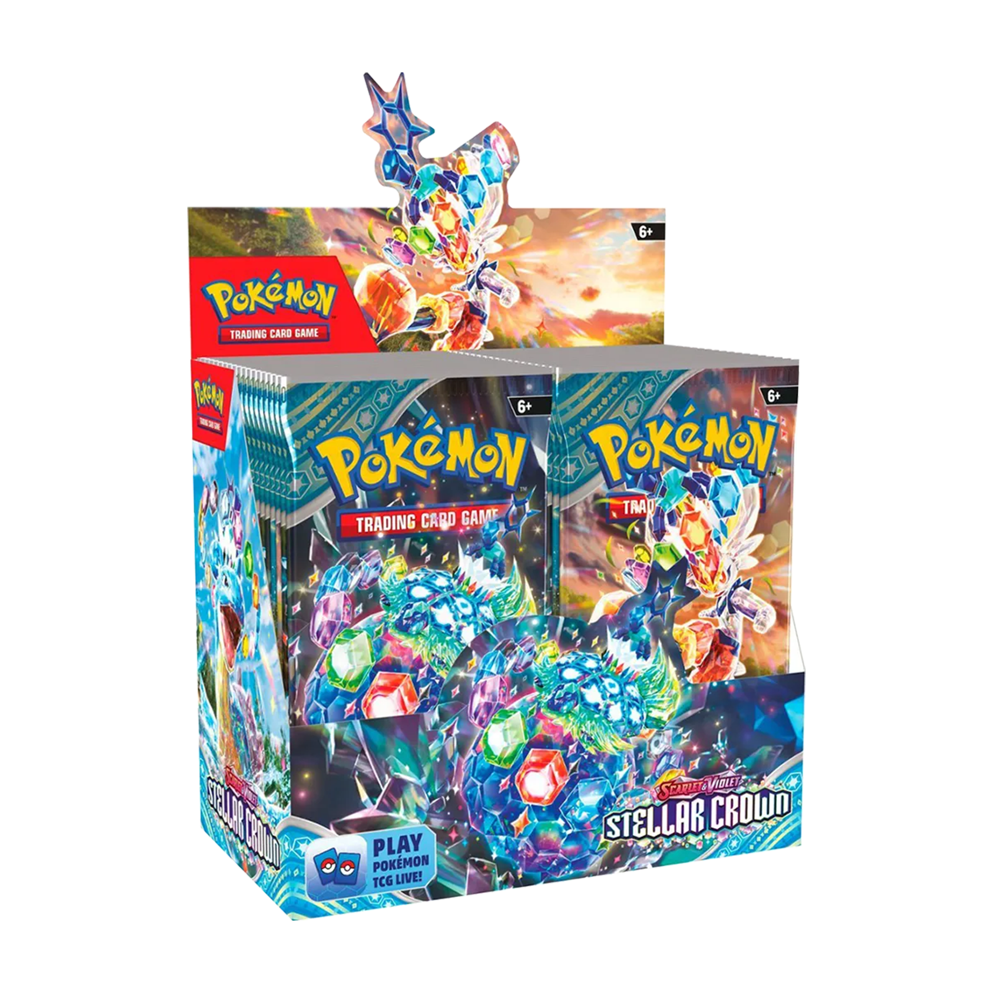 Pokemon Stellar Crown Booster Box PREORDER - TCG Tower