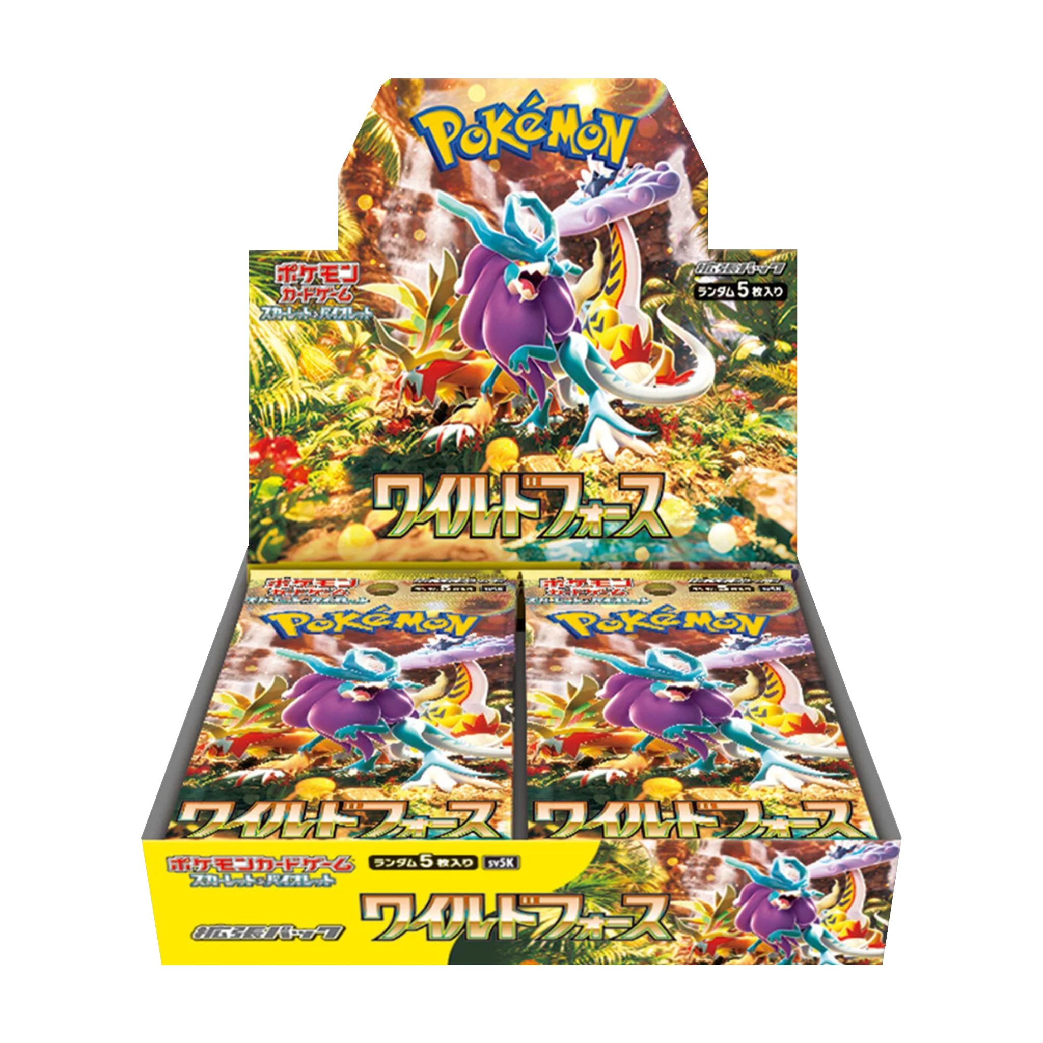 Pokemon Japanese Wild Force Booster Box - TCG Tower