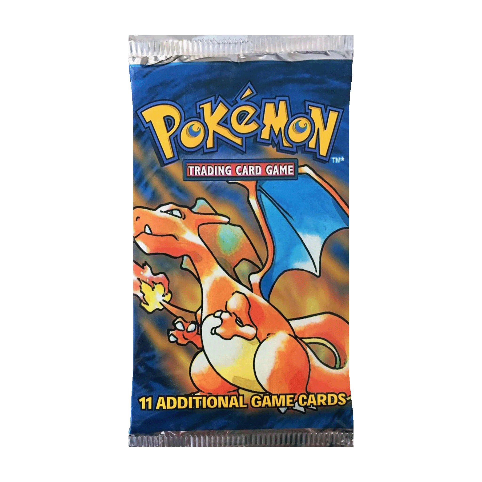 Pokemon Base Set Charizard Booster Pack - TCG Tower